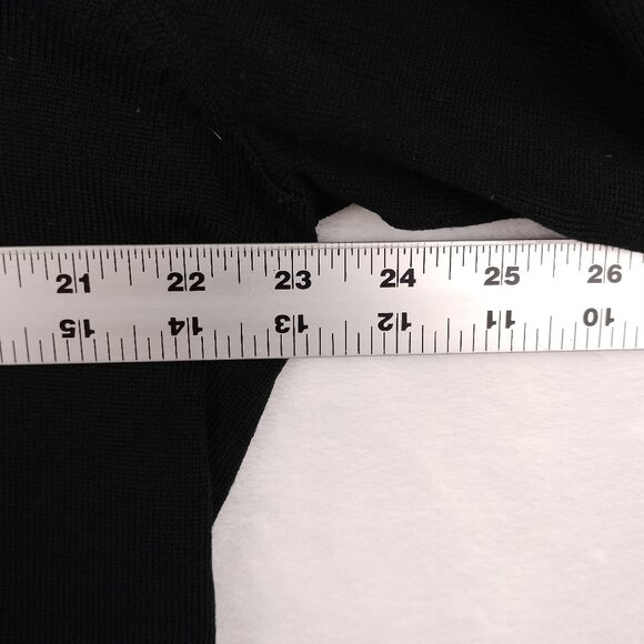 Jos A Bank Mens Argyle Sweater Size XL Black Red Merino Wool Traveler Academia - Picture 6 of 13